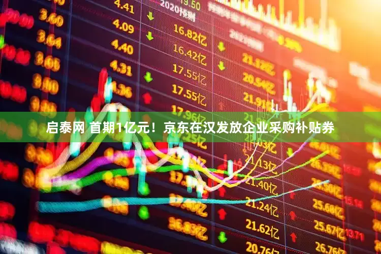 启泰网 首期1亿元！京东在汉发放企业采购补贴券