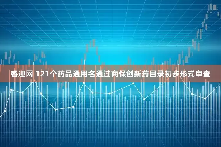 睿迎网 121个药品通用名通过商保创新药目录初步形式审查